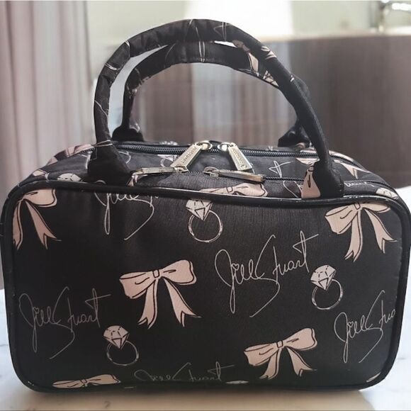 JILLSTUART VTG Travel 2pc. MAKEUP Bag Set - Picture 4 of 10